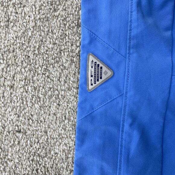 Columbia Women's PFG Tidal II Shorts 2X Blue 5" Inseam Zip Pockets Y3 - Picture 5 of 8